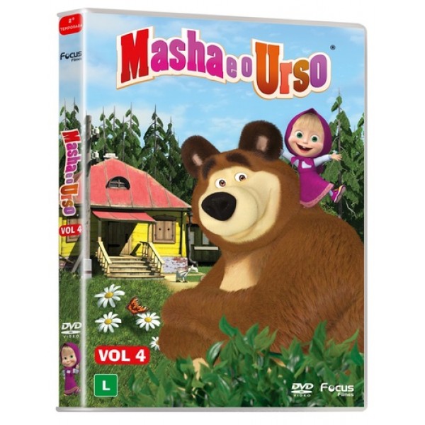 DVD Masha E O Urso Vol.